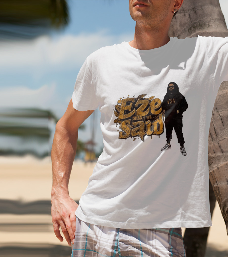 Eze Said Hip Hop Graffiti Style With VSN And Sneakers T-Shirt