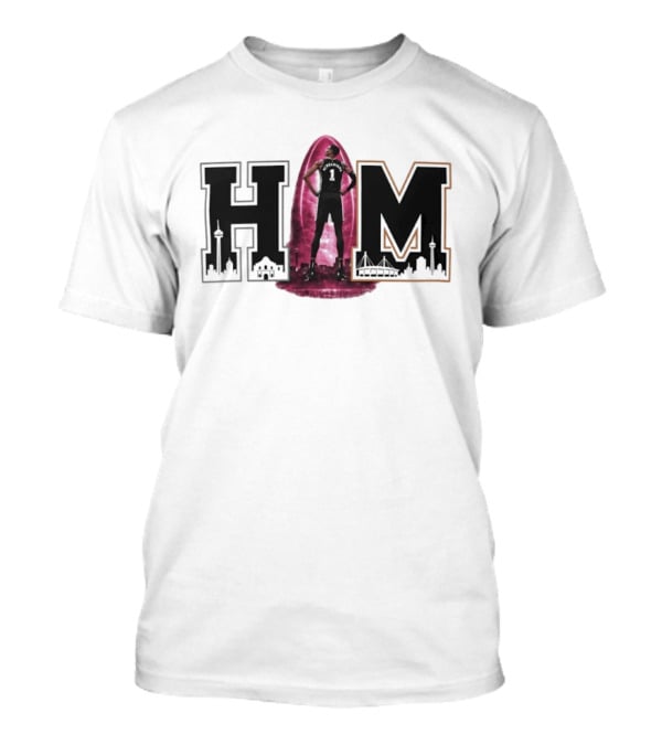 HIM Victor Wembanyama San Antonio Basketball Alien Portal T-Shirt