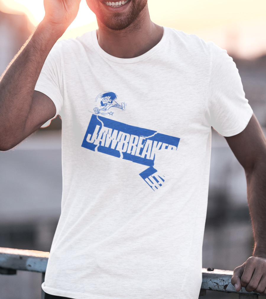 Jawbreaker Punk Rock 1996 Vintage Wrestling Iconic Blue T-Shirt