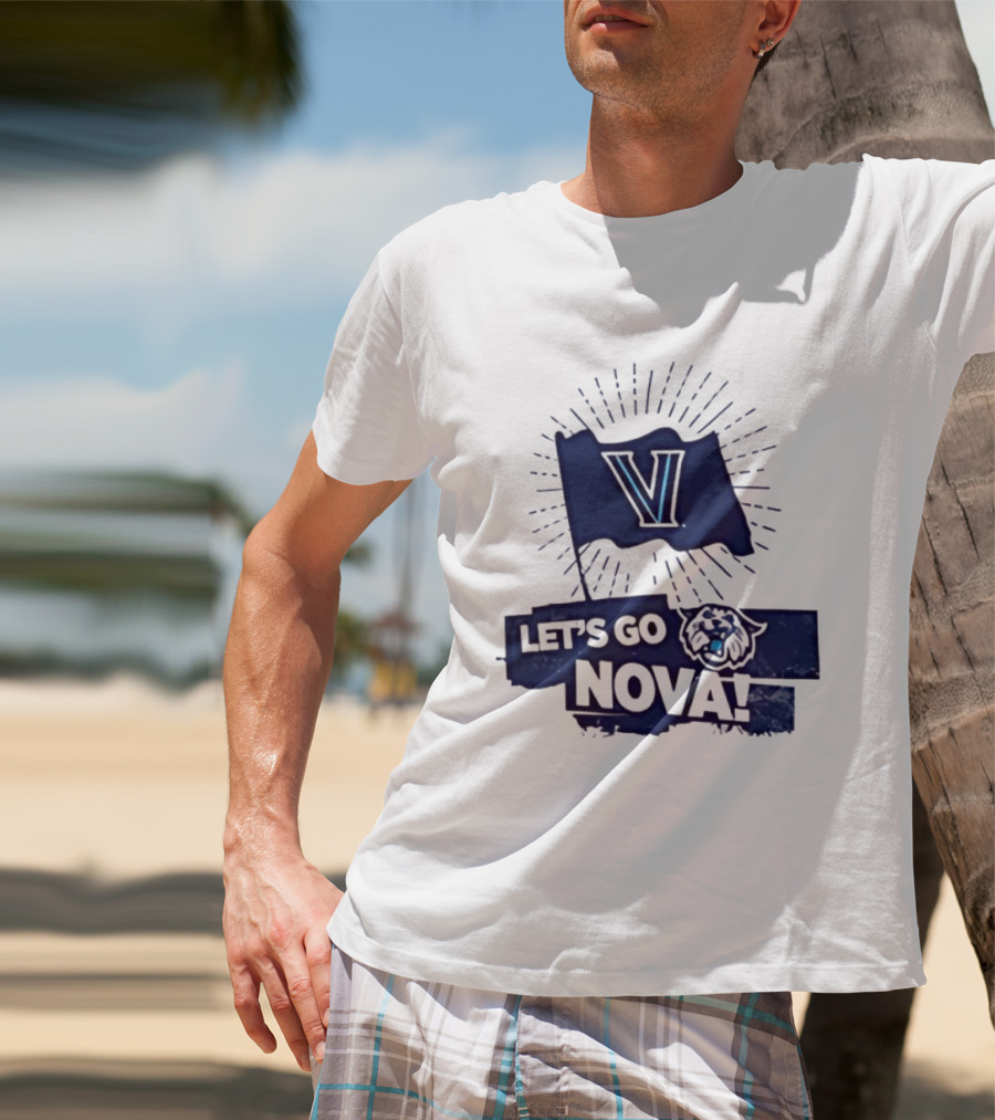 Villanova Wildcats Let’s Go Nova T-Shirt