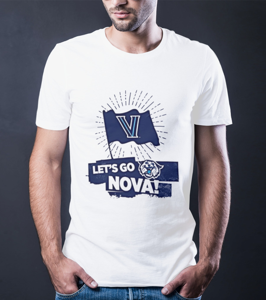 Villanova Wildcats Let’s Go Nova T-Shirt