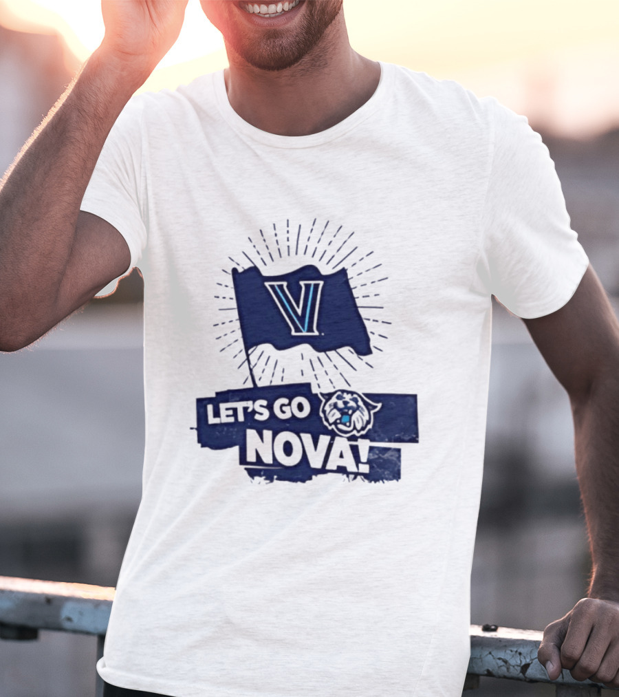 Villanova Wildcats Let’s Go Nova T-Shirt