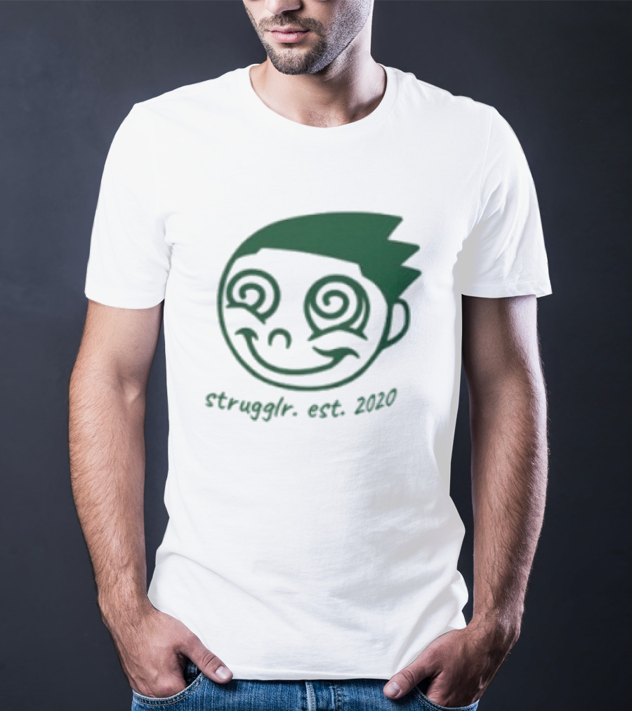 Struggling Together Est 2023 Spiral Eyes Face T-Shirt