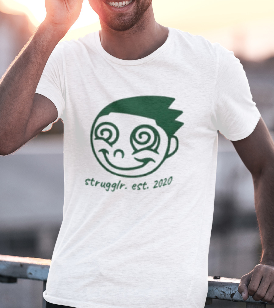Struggling Together Est 2023 Spiral Eyes Face T-Shirt