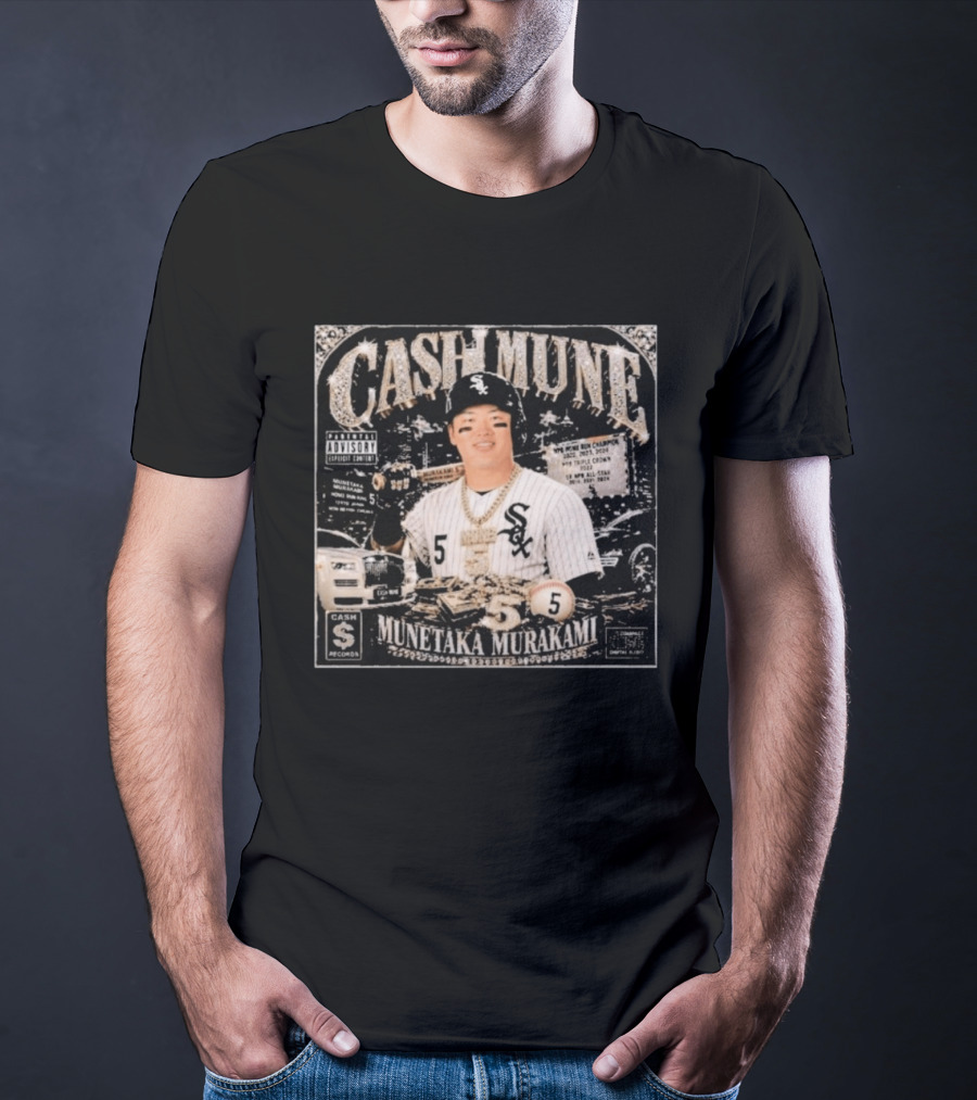 Cash Mune Munetaka Murakami Chicago White Sox Champion Baseball Player T-Shirt