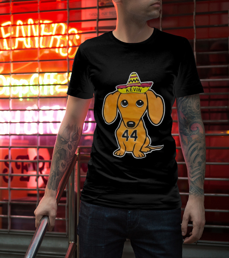 Cinco De Mayo Wiener Dog Kevin Sombrero 44 T-Shirt