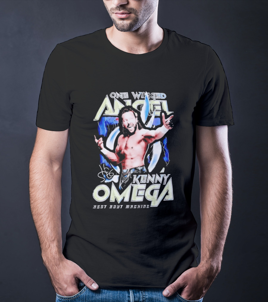 Kenny Omega One Winged Angel Best Bout Machine All Elite Wrestling T-Shirt