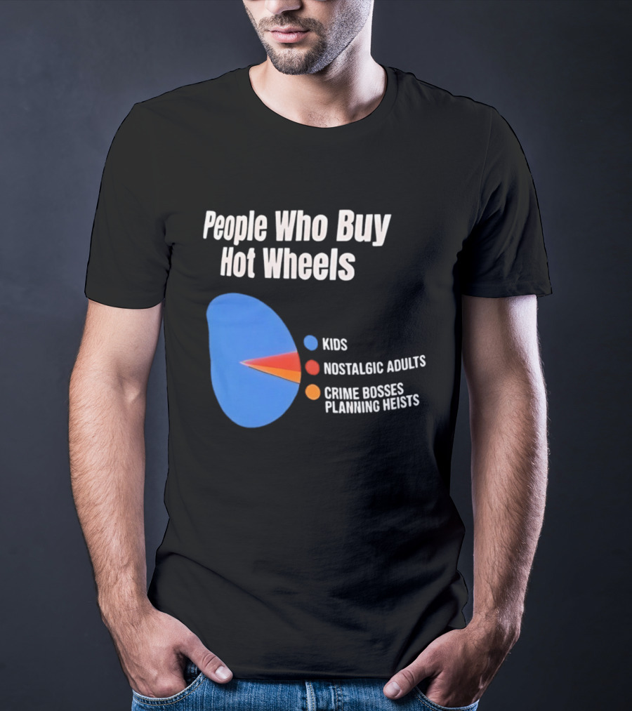 People Who Buy Hot Wheels Kids Nostalgic Adults Crime Bosses Planning Heists T-Shirt