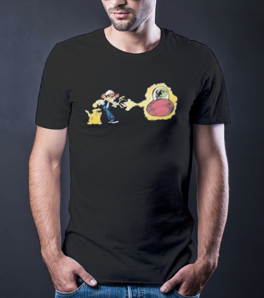 Pikachu And Ash Ketchum Adventure Pokémon T-Shirt