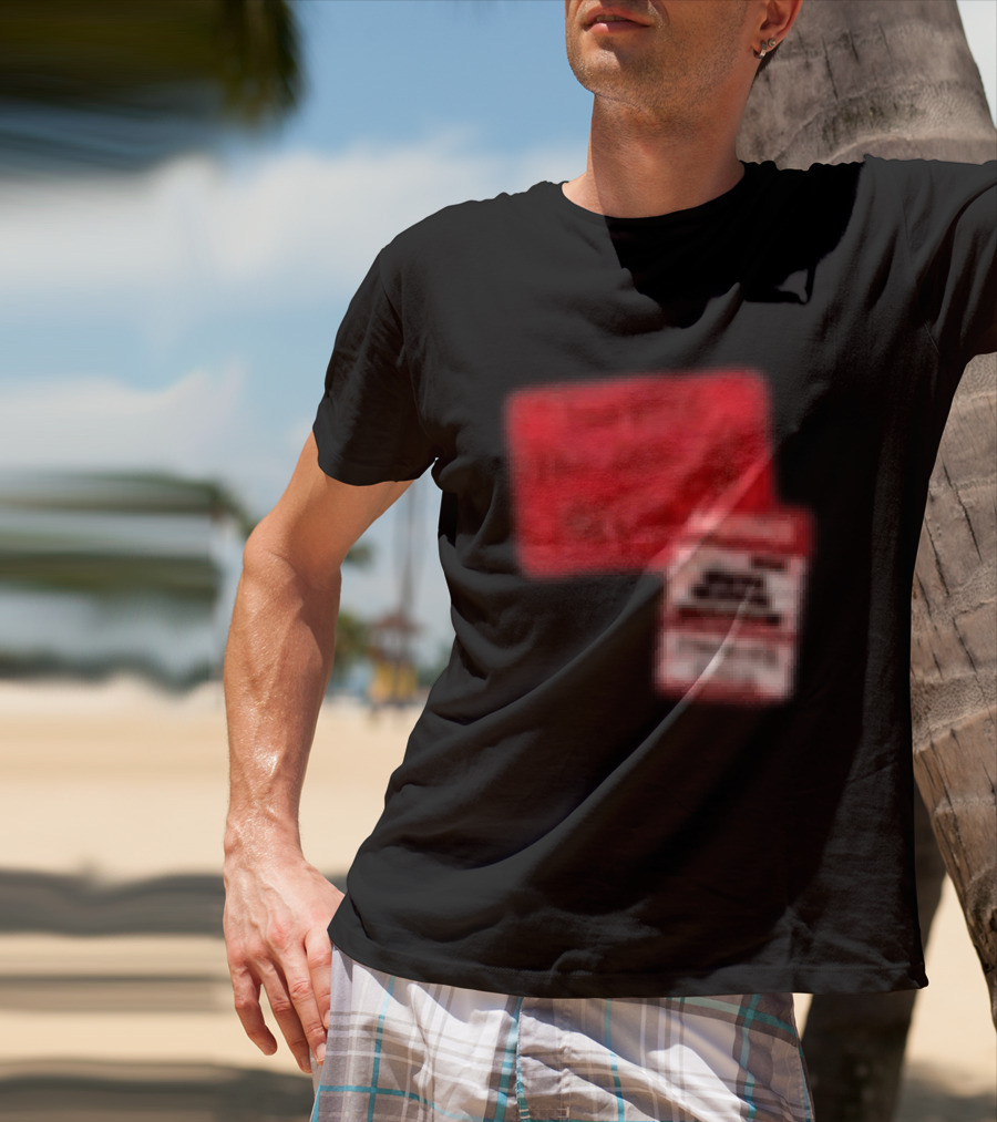 Revealed Clothing Hardwell Sticker Tour 2026 Red Visions T-Shirt