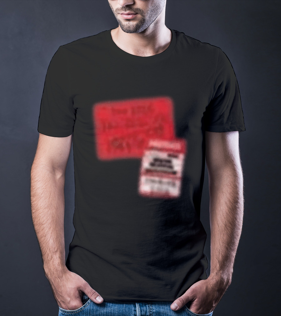 Revealed Clothing Hardwell Sticker Tour 2026 Red Visions T-Shirt