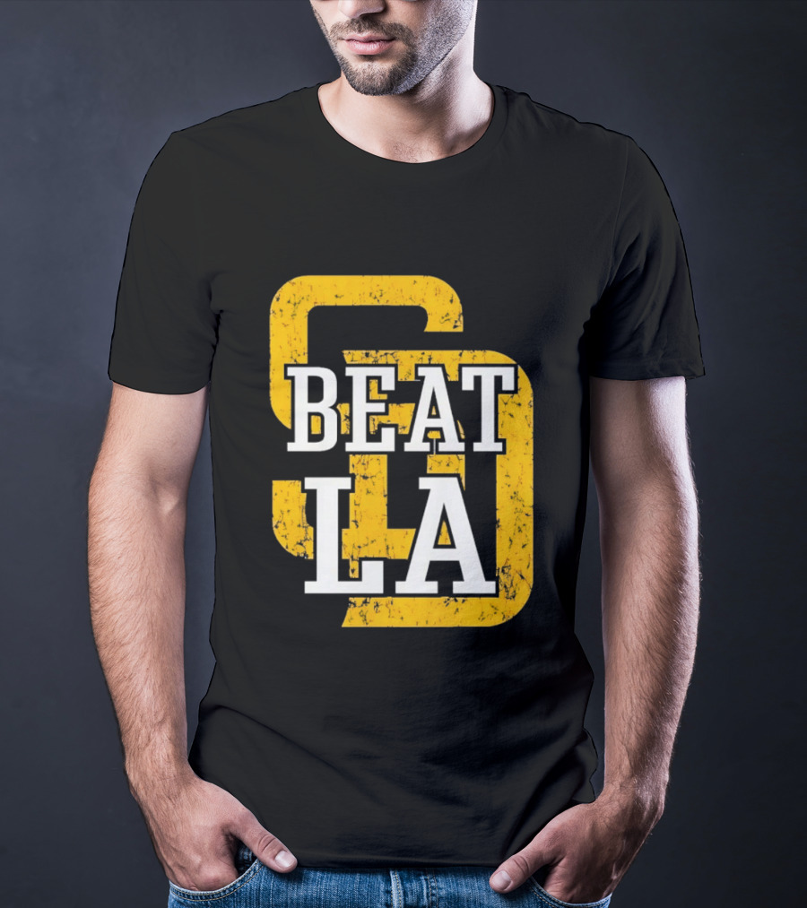 San Diego Padres Beat LA Dodgers Victory T-Shirt