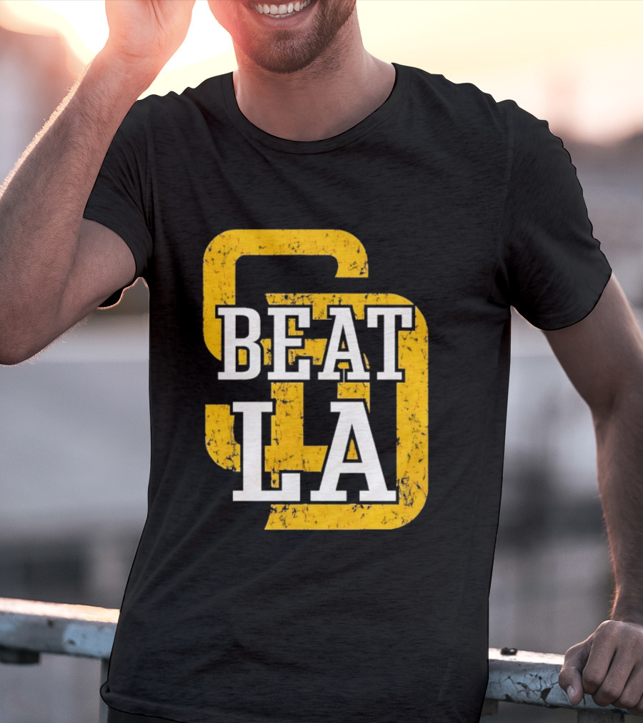 San Diego Padres Beat LA Dodgers Victory T-Shirt
