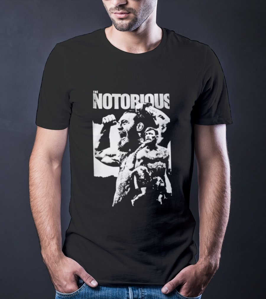 Notorious Conor McGregor UFC Fighter Fist Iconic Stance T-Shirt