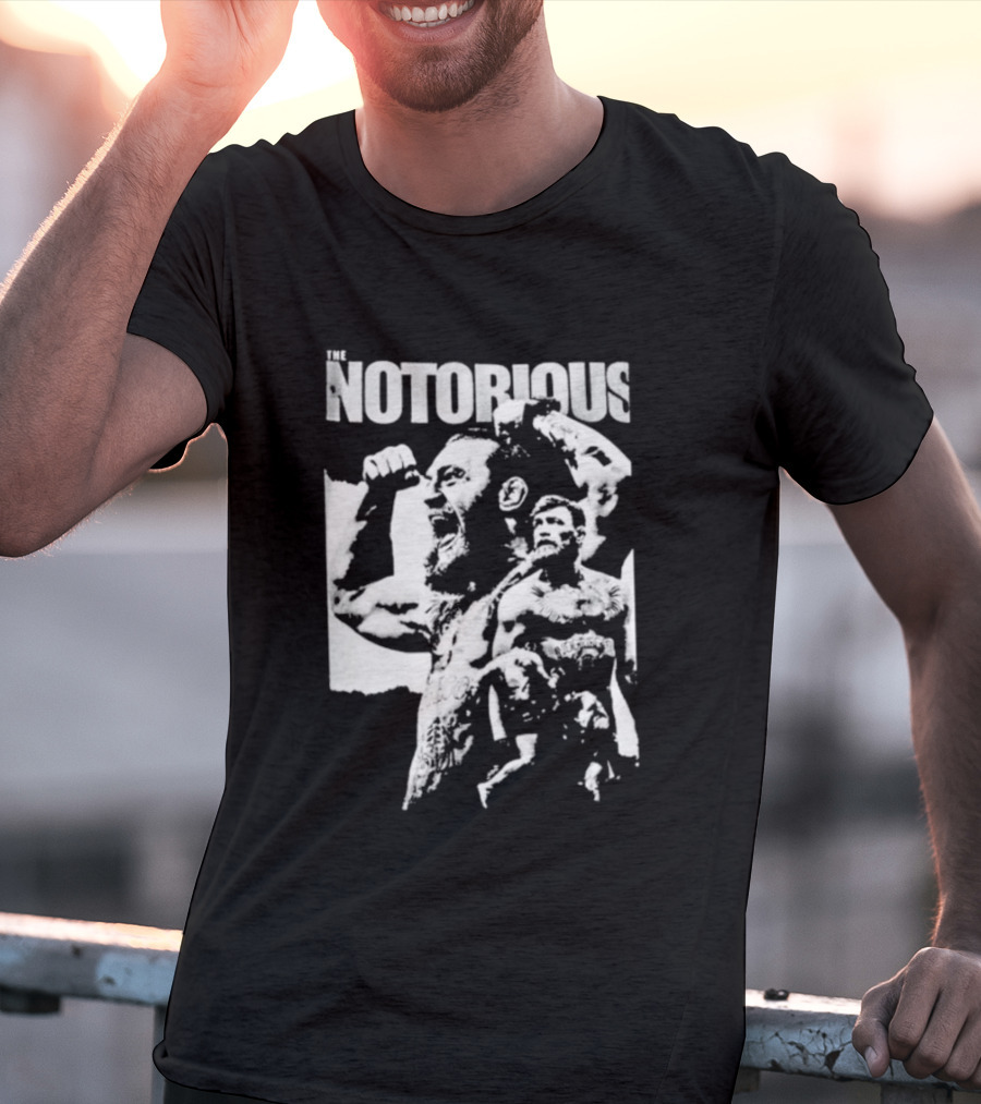 Notorious Conor McGregor UFC Fighter Fist Iconic Stance T-Shirt