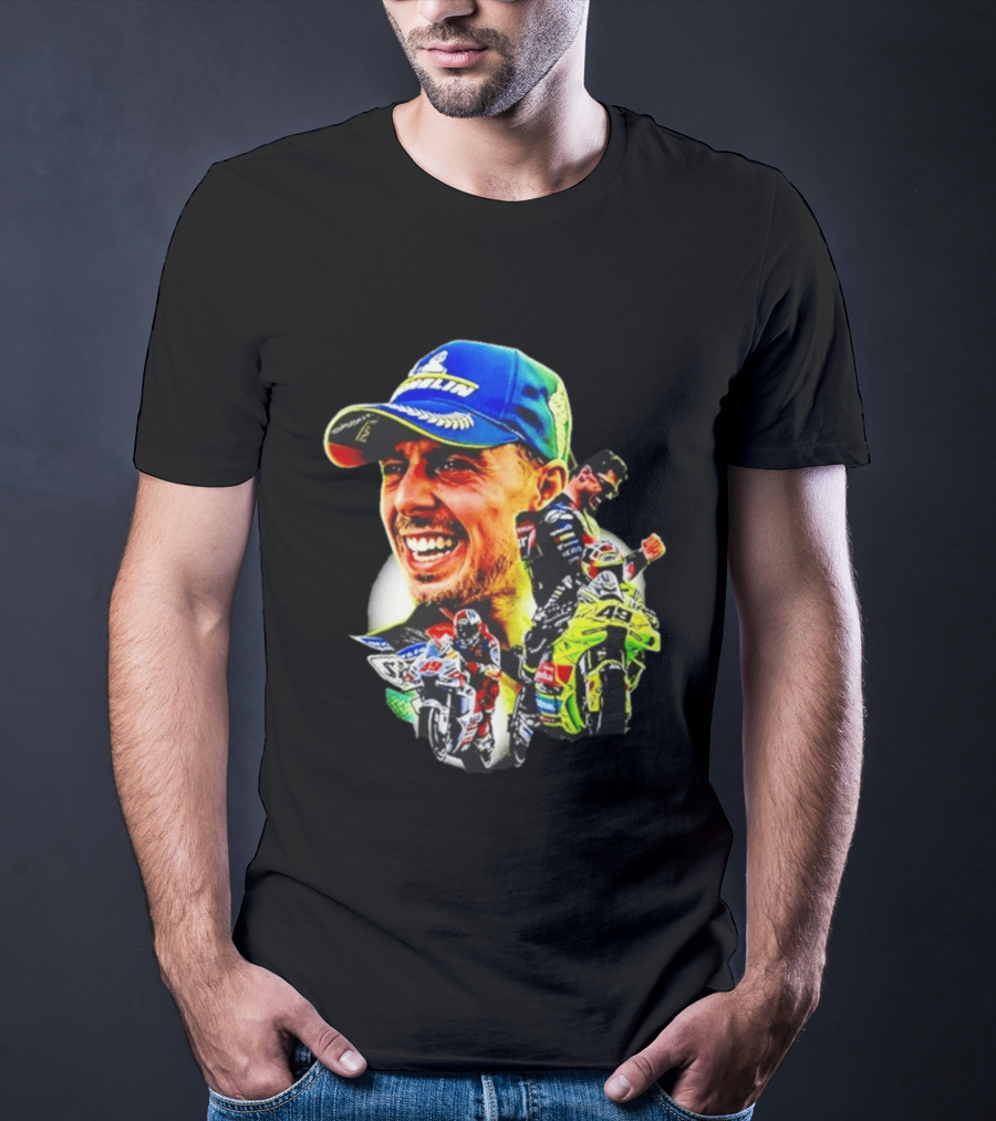Valentino Rossi The Doctor MotoGP Racing Legend T-Shirt