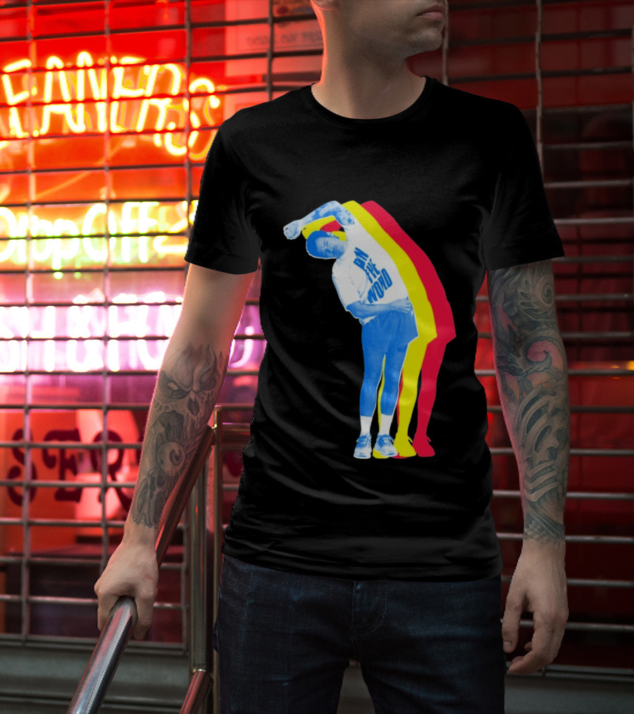 BNLDFWD Stretch Harry Retro Colorful Fitness Vibes T-Shirt
