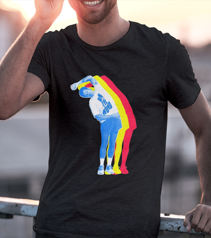 BNLDFWD Stretch Harry Retro Colorful Fitness Vibes T-Shirt