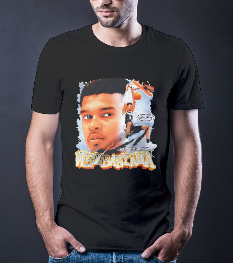 Victor Wembanyama San Antonio Spurs Basketball 2026 T-Shirt