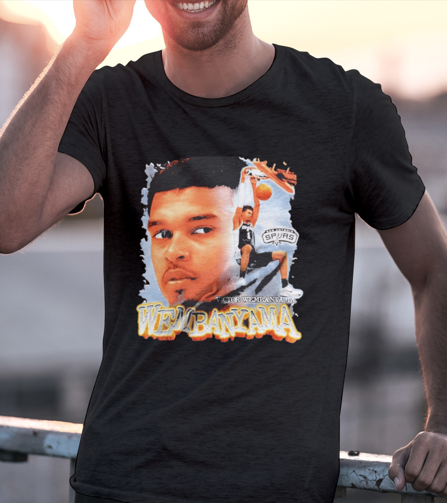 Victor Wembanyama San Antonio Spurs Basketball 2026 T-Shirt