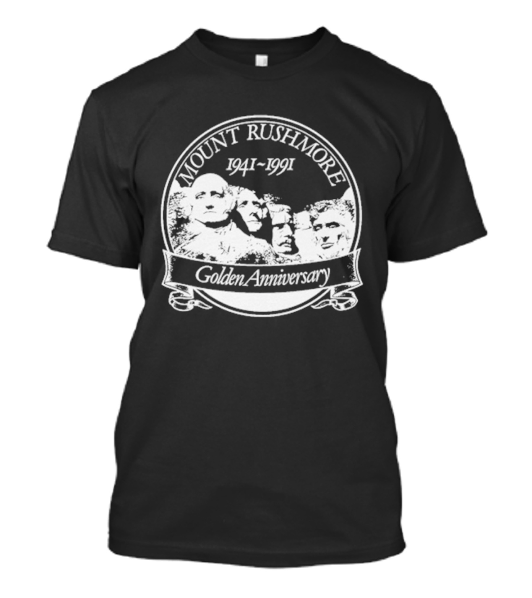 Mount Rushmore 1941 1991 Golden Anniversary T-Shirt
