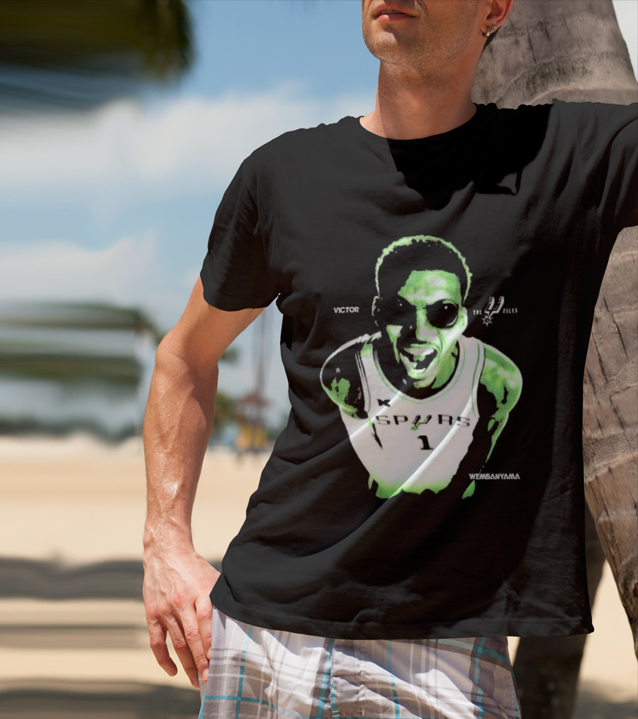 Victor Wembanyama Wemby Alien Spurs NBA 1 T-Shirt