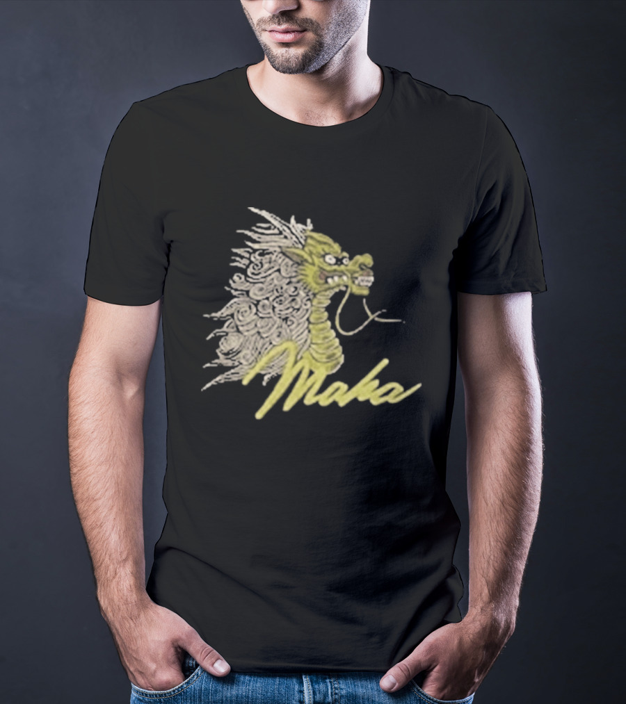 Shelflife Maharishi Year Of The Fire Dragon Motif Make T-Shirt