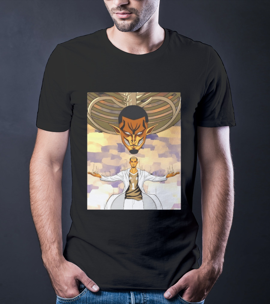 The Attack On Titan Wemby San Antonio Spurs T-Shirt