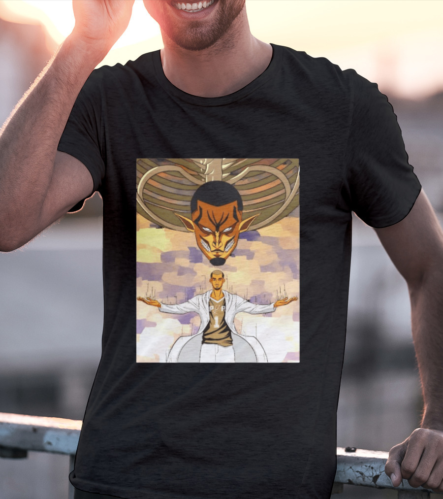 The Attack On Titan Wemby San Antonio Spurs T-Shirt