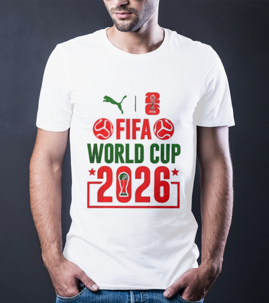 San Francisco 49ers X Goku Dragon Ball Z NFL Collaboration Puma FIFA World Cup 2026 T-Shirt