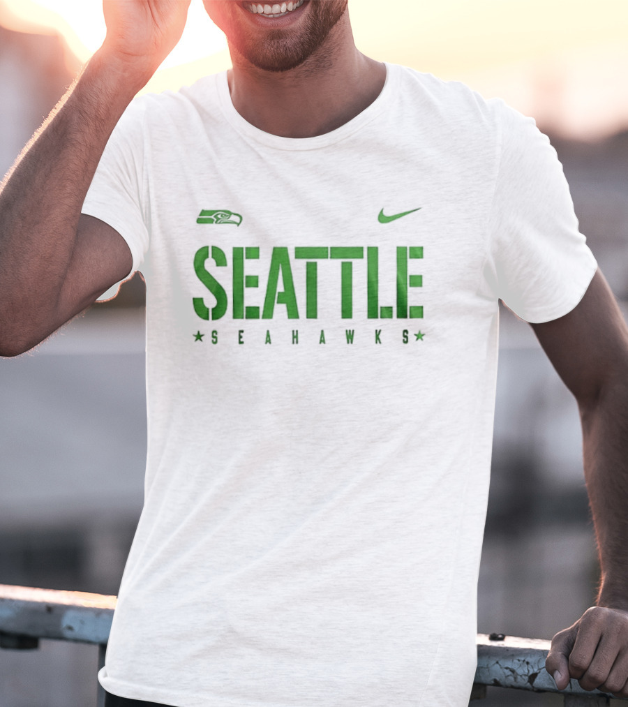 Seattle Seahawks 1790 U.S. Coast Guard Semper Paratus Always Ready Nike T-Shirt