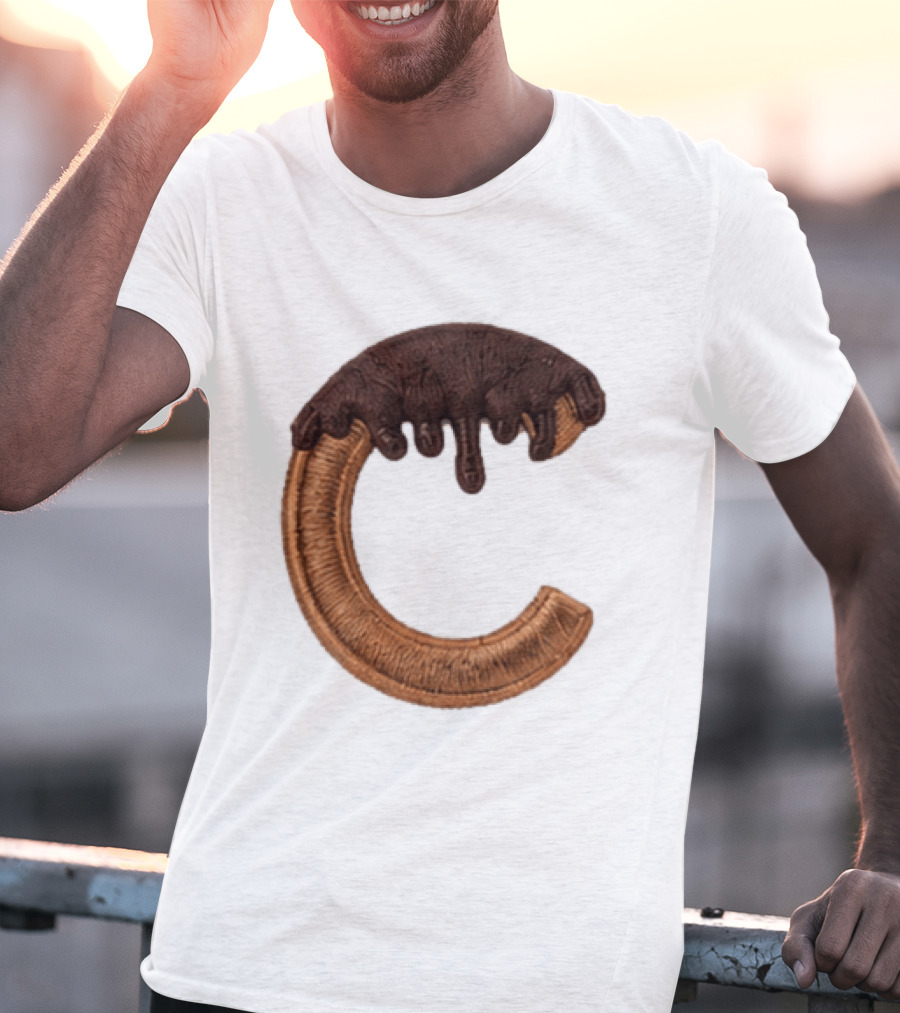 2026 Cubs Chocolate Dipped C Embroidery T-Shirt