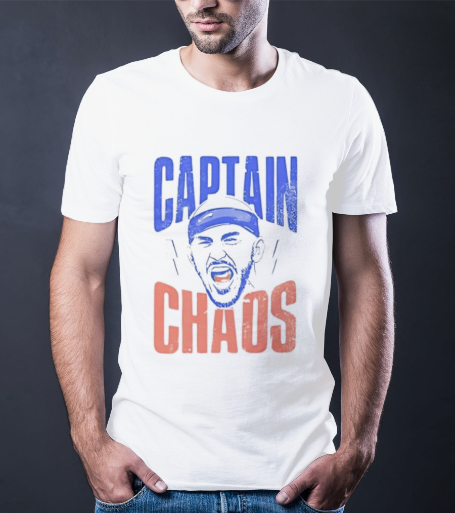 Alex Caruso Captain Chaos OKC Thunder NBA Basketball T-Shirt