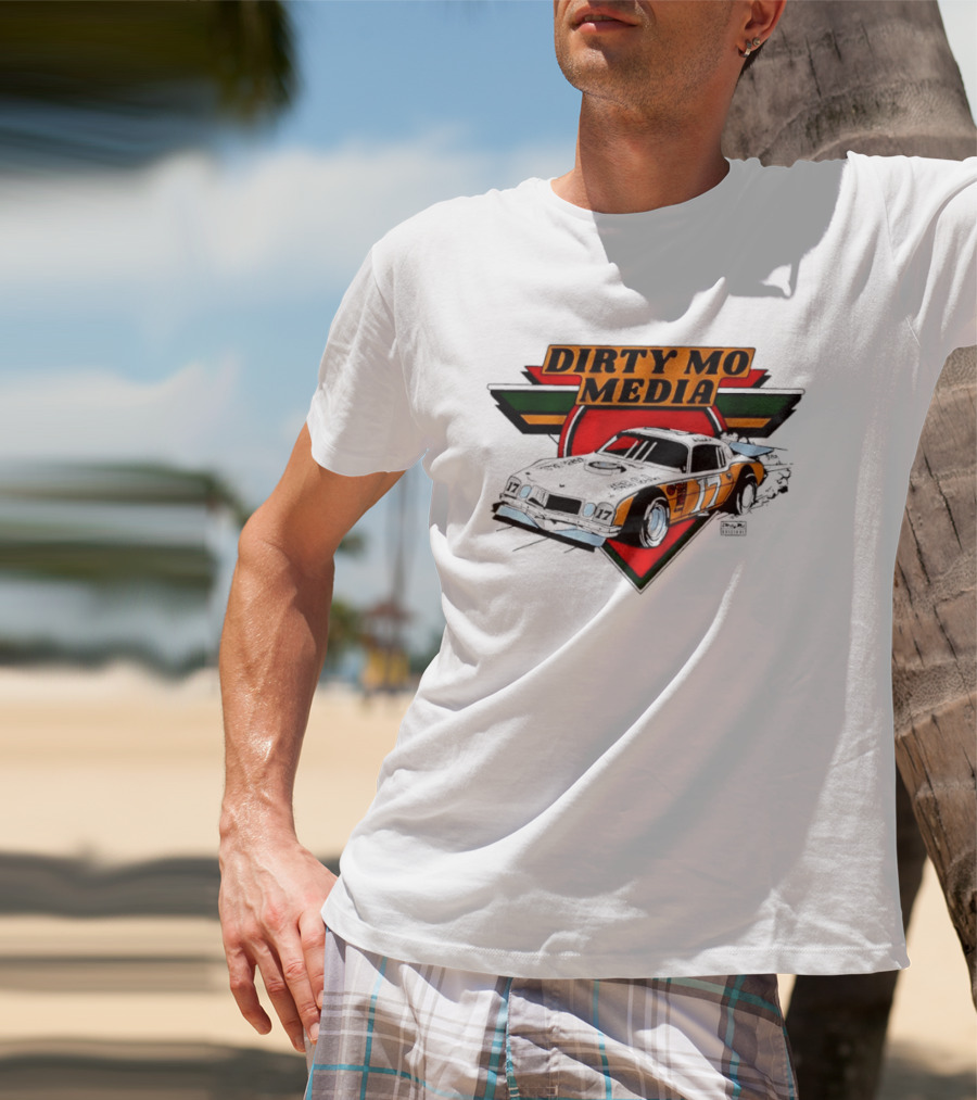 Dirty Mo Media NASCAR Stock Car Dale Earnhardt Jr. Original 17 350 CI T-Shirt