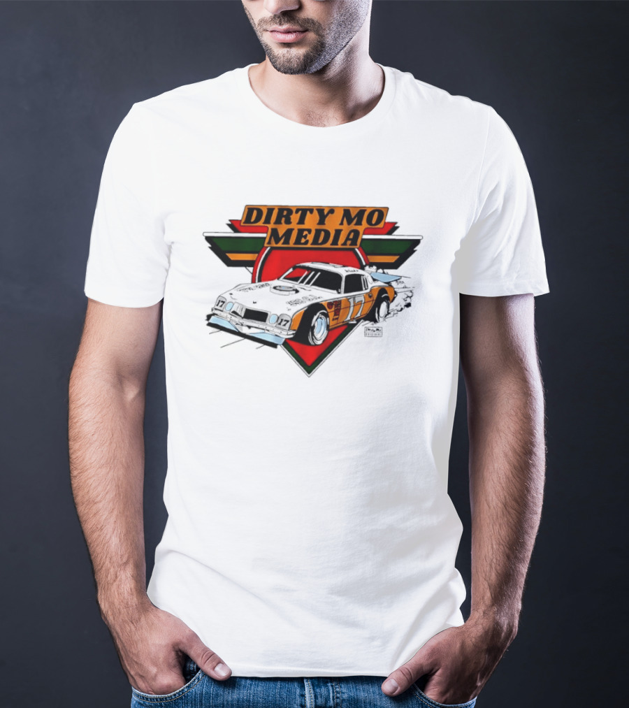 Dirty Mo Media NASCAR Stock Car Dale Earnhardt Jr. Original 17 350 CI T-Shirt