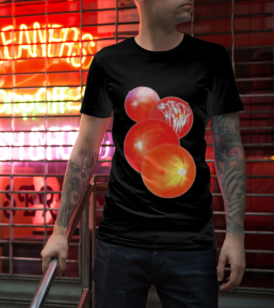 Gxllium Eyes Red Orbs Vision Sphere T-Shirt
