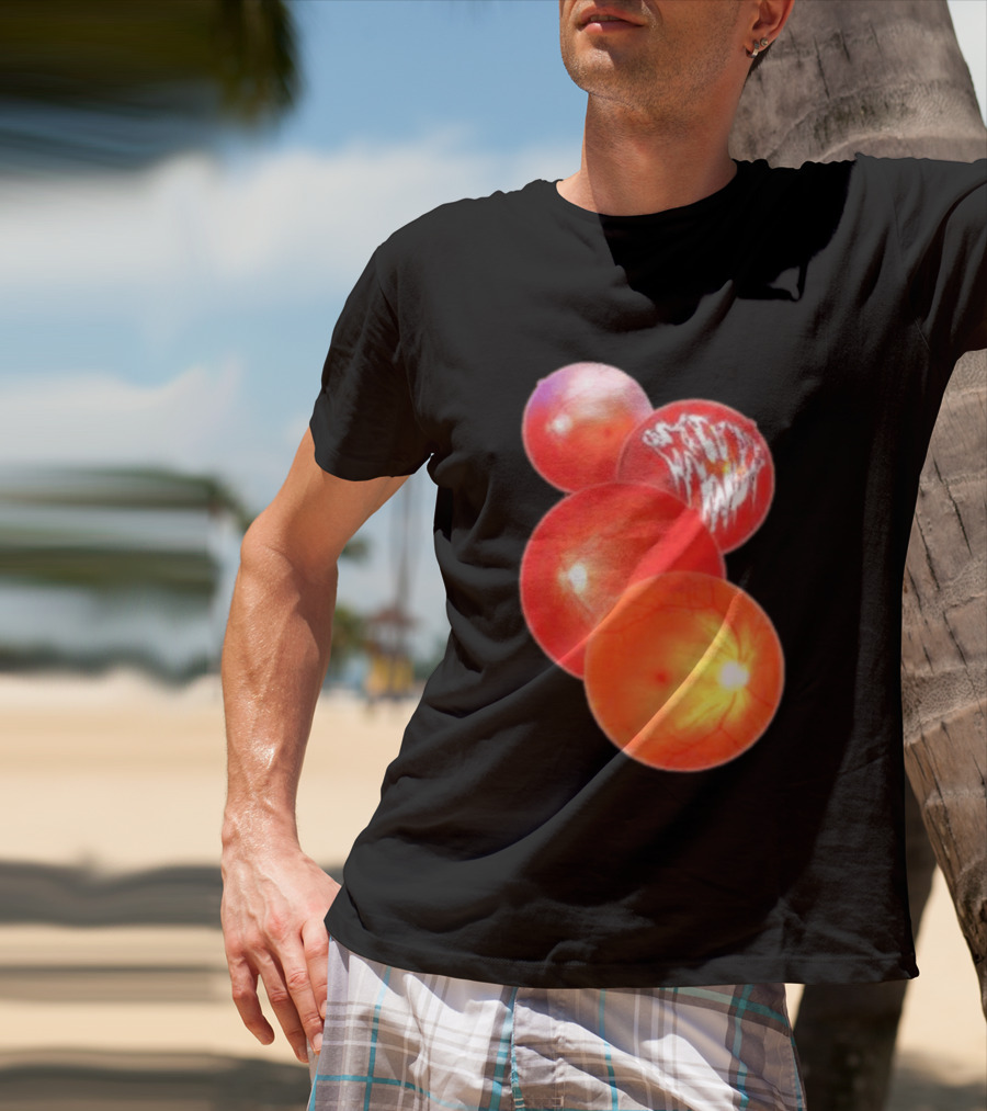 Gxllium Eyes Red Orbs Vision Sphere T-Shirt