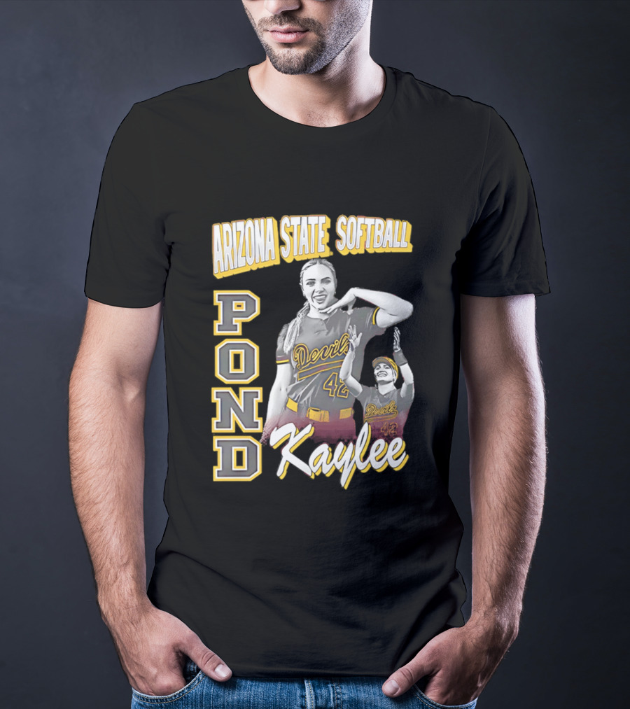 Arizona State Softball Kaylee Pond Devils 42 T-Shirt