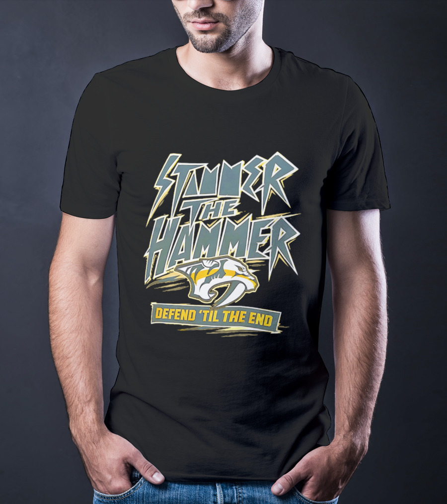 Stunner The Hammer Defend 'Til The End Predators T-Shirt