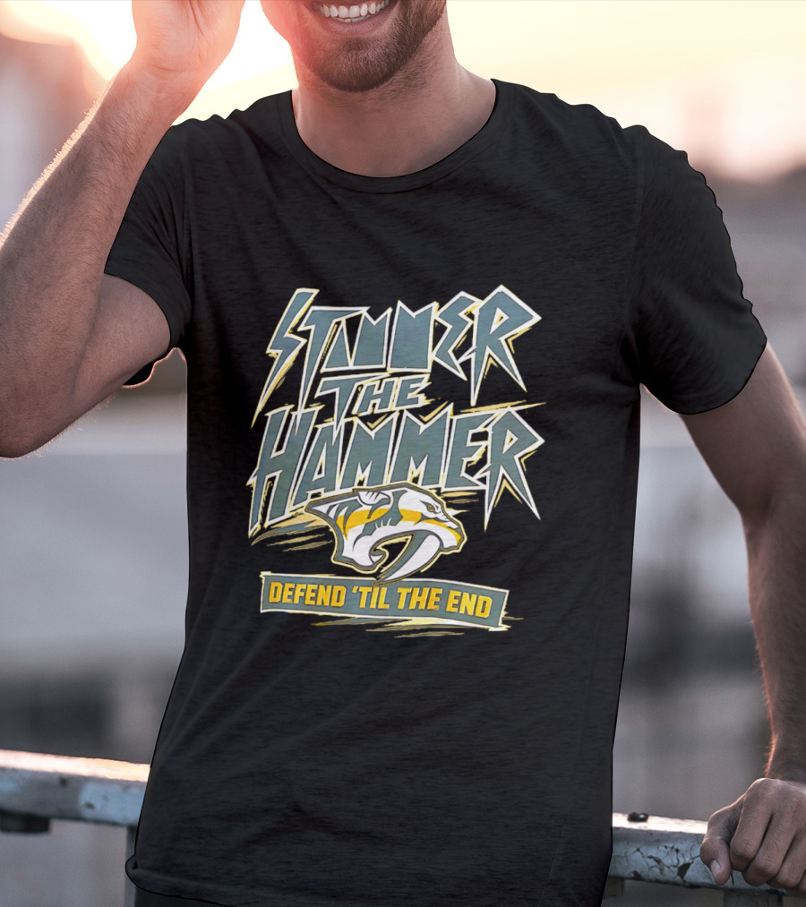 Stunner The Hammer Defend 'Til The End Predators T-Shirt
