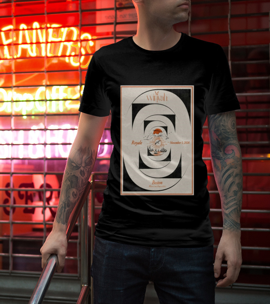 Winyah Royale Boston Massachusetts November 5 2026 T-Shirt