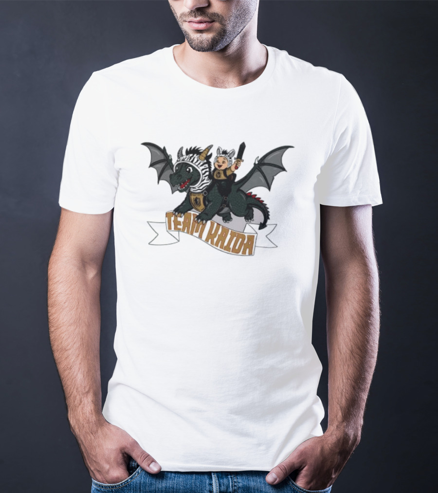 Vegas Golden Knights NHL Team Fear The Knight Kaida Baby Dragon T-Shirt