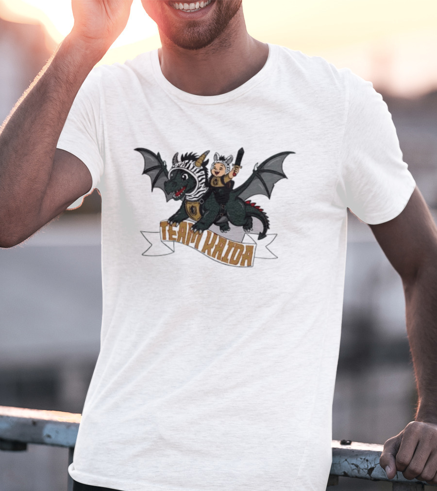 Vegas Golden Knights NHL Team Fear The Knight Kaida Baby Dragon T-Shirt