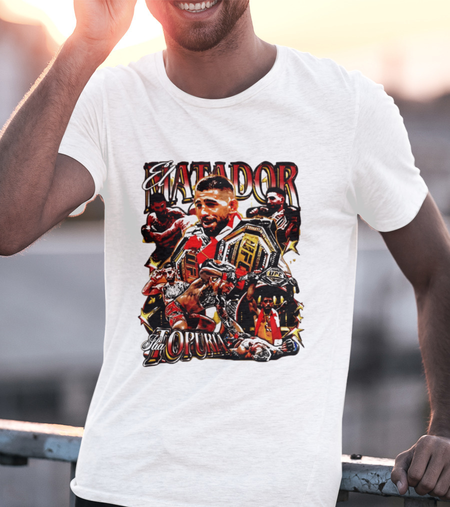 El Matador Ilia Topuria UFC Champion Fighter T-Shirt
