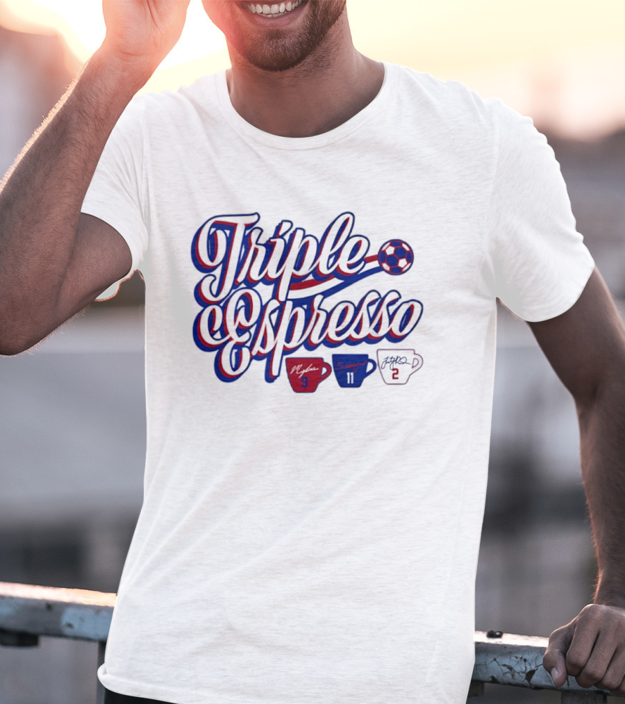 Triple Espresso Midge Purce Sonya Berman Fitzpatrick Women's Soccer T-Shirt