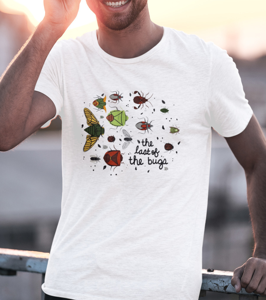 Noah Kahan Divide Tour The Last Of The Bugs Insect Collection T-Shirt