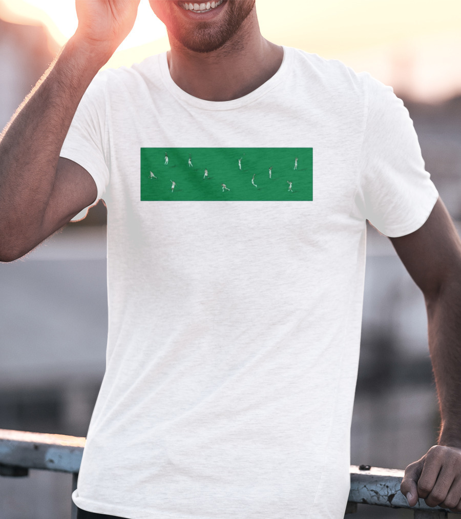 Boston Celtics Minimalist Green Team Players Iconic Moves T-Shirt