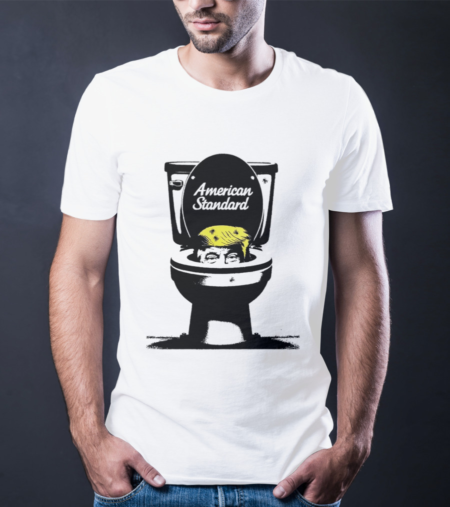 American Standard Donald Trump Toilet Humor T-Shirt