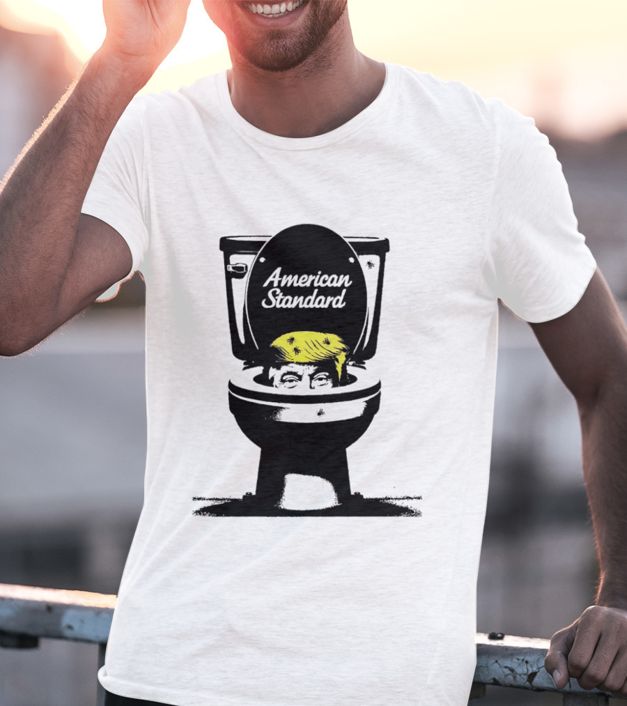 American Standard Donald Trump Toilet Humor T-Shirt
