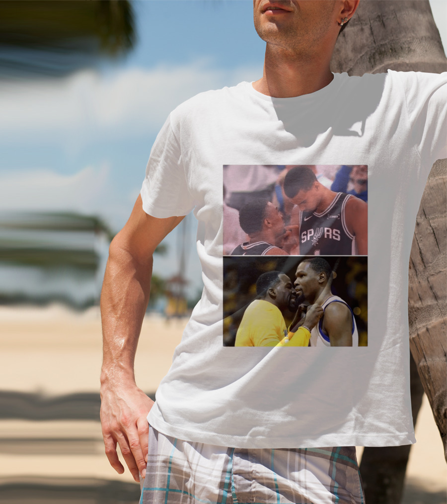Wemby Keldon Johnson Spurs Draymond Meme Recreation T-Shirt